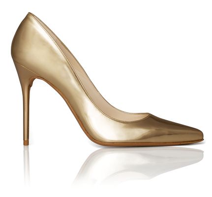 Stuart Weitzman Abendschuhe Gold. Modell: Nouveaut auch in Grau, Rot, Schwarz, Python und Silber erhältlich